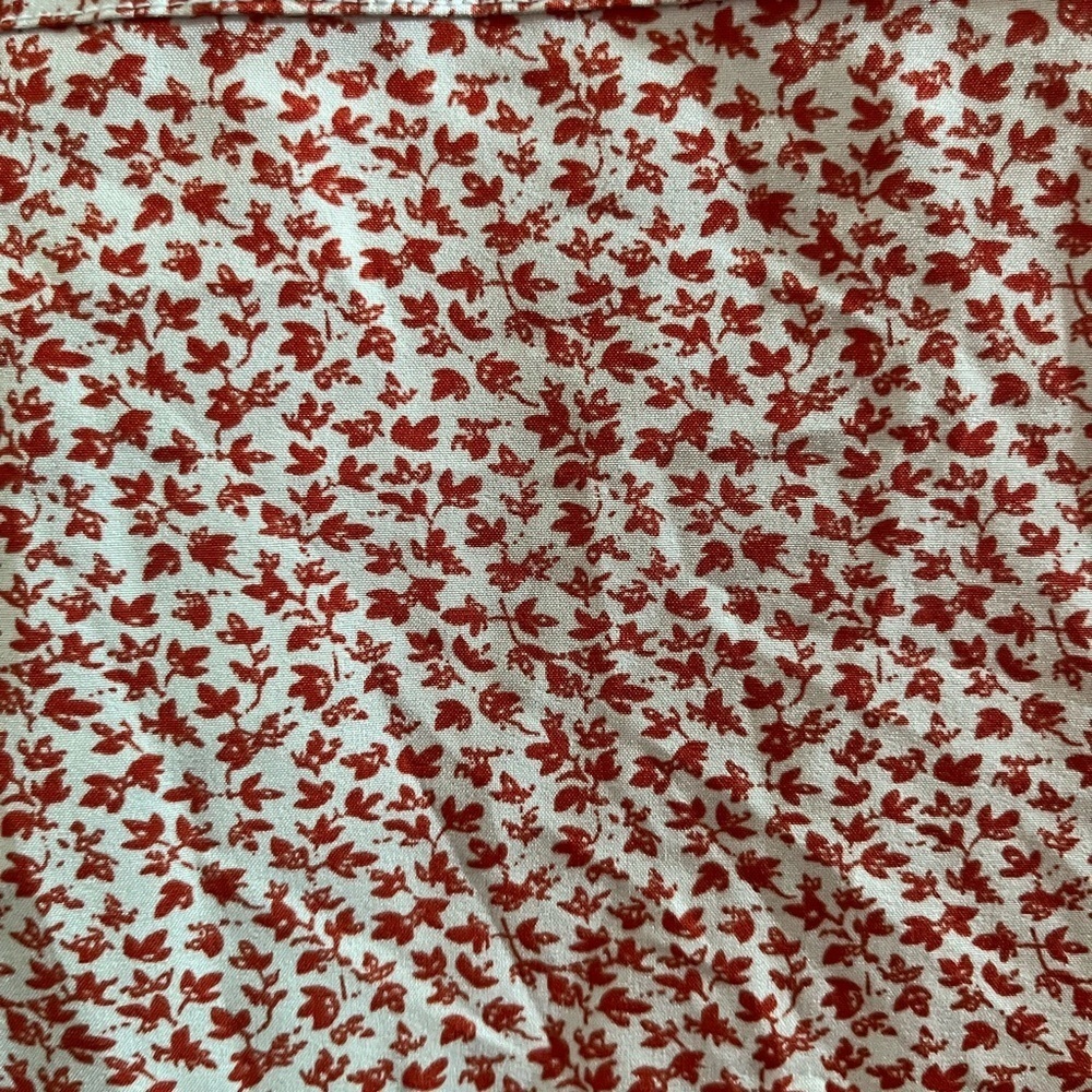 Denim & Flower Red Floral Button Down Shirt - Picture 6 of 7